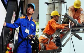 'Nín thở' chờ thưởng Tết 2015 ngành xăng và điện