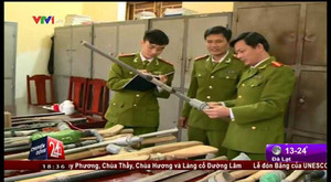 Clip: Thu hàng loạt vũ khí nóng ở Thanh Hóa