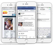Facebook phát triển tính năng 'tìm trẻ lạc'