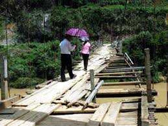 Cầu 'tử thần' treo khắp nơi ở Sơn La