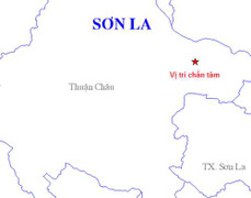 Động đất mạnh ở Sơn La