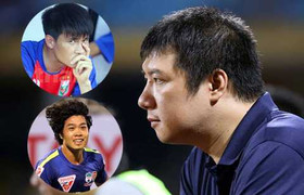 BLV Quang Huy: Công Vinh dự bị, Công Phượng hết bài