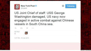 Tin tặc tung tin chiến tranh Mỹ-Trung