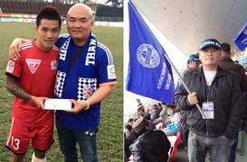 Chân dung fan chơi trội, tặng iPhone 6 Plus cho cầu thủ Than Quảng Ninh