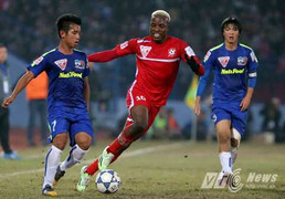 Clip: Ngoại binh Hải Phòng làm tung lưới HAGL