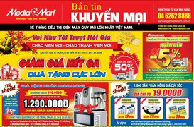 Media Mart giảm giá, tặng quà cực lớn đón Tết Ất Mùi 2015