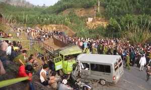 Video: Vụ tai nạn thảm khốc ở Thanh Hóa