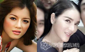 Lý Nhã Kỳ bị nghi 'dao kéo' khi lộ cằm nhọn