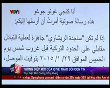 IS tung thông điệp mới trao đổi con tin