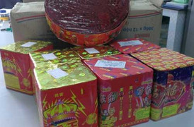 Gửi 12 kg pháo từ Cao Bằng về Hà Nội làm quà Tết