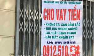 'Tín dụng đen' bủa vây dịp cuối năm