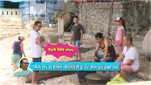 Bố ơi, mình đi đâu thế: Phan Anh, Minh Khang vất vả nấu ăn cho 200 người