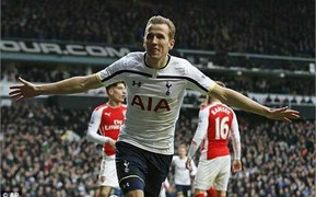 Harry Kane chấm dứt chuỗi 5 trận toàn thắng của Arsenal