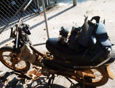 Huy động cảnh sát truy tìm thủ phạm tông hai cha con tử nạn