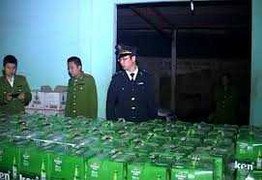 Phát hiện kho hàng lậu trị giá trên 600 triệu đồng