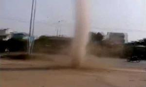 Liên tiếp xuất hiện vòi rồng ở TP.HCM