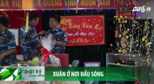 Đón xuân trên tàu vùng cảnh sát biển
