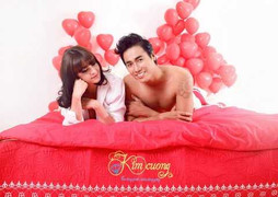 Quang Hòa, Ngọc Tình nóng bỏng bên mẫu Tây