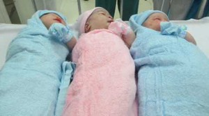 Những em bé chào đời phút giao thừa