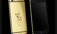 Choáng với iPhone 6 phiên bản Dê vàng giá 4.100 USD