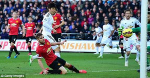 Clip: 'Sát thủ' Hàn Quốc khiến Man Utd câm lặng