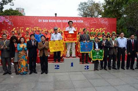 Vua cờ đăng quang giải cờ tướng Xuân Ất Mùi