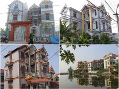 Đọ biệt thự khủng ở làng đại gia