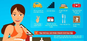 Làm gì giúp sinh viên luôn khỏe mạnh?