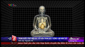 Clip: Phát hiện xác ướp trong tượng Phật 1000 năm tuổi của Trung Quốc