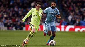 Man City thảm bại trước Barca: Lỗi từ Pellegrini đến Kompany
