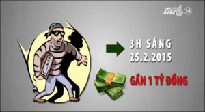 Clip: Phá máy ATM, lấy trộm gần 1 tỷ đồng ở TP.HCM