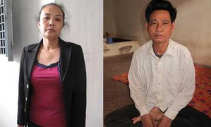 Đôi nam nữ bày trò mê tín dị đoan, thu tiền bất chính