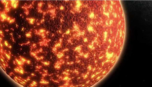 Hình ảnh mô phỏng ngày tận thế của Trái Đất