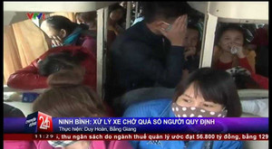 Choáng váng xem xe 40 chỗ nhồi 120 khách