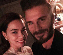 Hồ Ngọc Hà khoe ảnh chụp cùng David Beckham