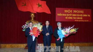 Điều động 2 Bí thư Tỉnh ủy về Trung ương