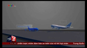 Clip: Máy bay Vietnam Airlines suýt va chạm tại Trung Quốc