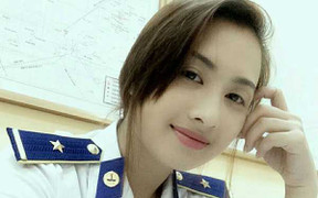 Gặp nữ thiếu úy xinh đẹp của Cảnh sát biển Việt Nam