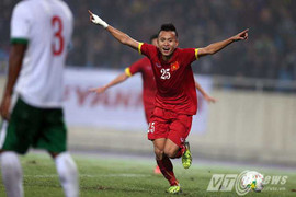 Huy Toàn mang chiến thắng về cho U23 Việt Nam