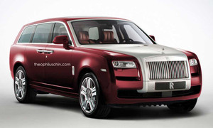 Hé lộ chiếc SUV siêu sang đầu tiên của Rolls-Royce