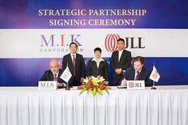 M.I.K hợp tác chiến lược cùng Jones Lang Lasalle