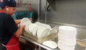 Cách rửa bát đĩa cực nhanh