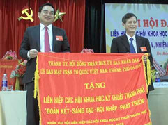 Nguyên Chủ tịch TP Đà Nẵng làm Chủ tịch Liên hiệp các Hội KHKT