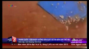 Hãi hùng xưởng sản xuất đồ ăn vặt siêu bẩn cho trẻ em ở Trung Quốc