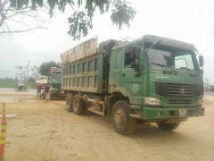 Bắt hàng loạt xe ‘hổ vồ’ chở quá 200% trọng tải ở Thanh Hóa