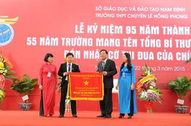 Trường học danh tiếng nhất thành Nam nhận thêm danh hiệu