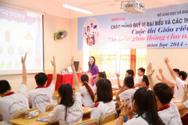 Gần 400.000 học sinh tham gia 'An toàn giao thông cho nụ cười ngày mai'