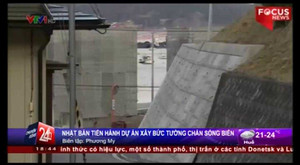 Nhật Bản xây 'Vạn Lý Trường Thành' 400km để chắn sóng biển