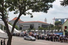 Thời gian viếng ông Lý Quang Diệu sẽ được kéo dài 24 giờ mỗi ngày