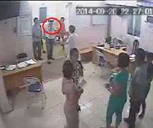 Nghi 'ngáo đá', người đàn ông xông vào bệnh viện Nhi TW làm loạn